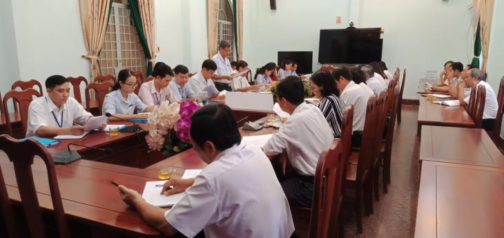 Công bố Quyết định thanh tra tại UBND huyện Gò Dầu năm 2019